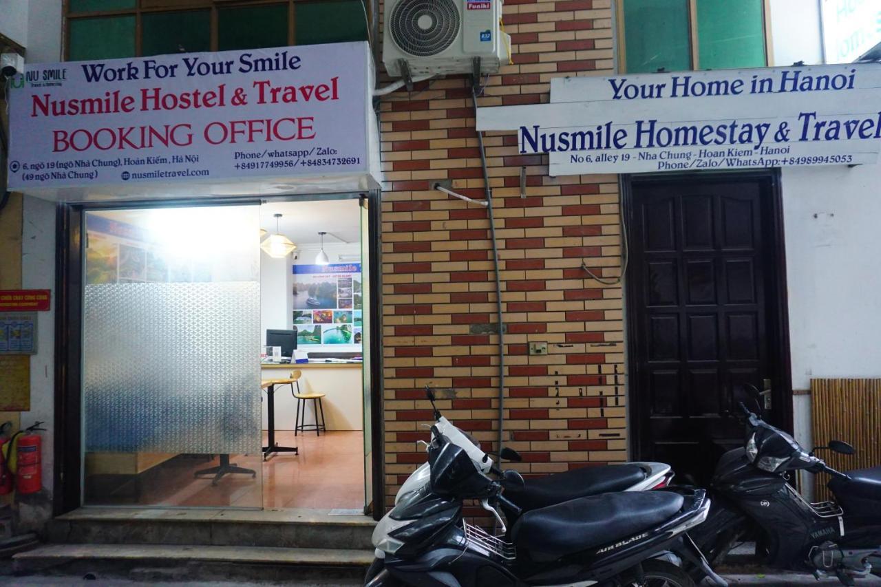 Nusmile'S Hostel And Travel Ανόι Εξωτερικό φωτογραφία